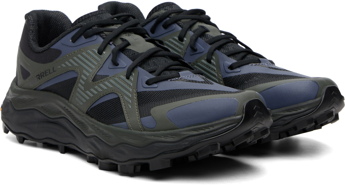 Merrell 1TRL Black & Gray Agility Peak 6 Sneakers