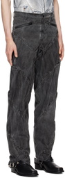 Juntae Kim Black Shell Trousers