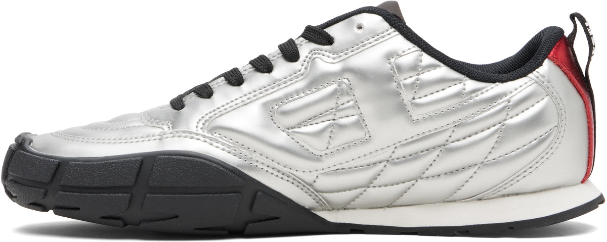 Diesel Silver S-Pagodha Low Sneakers
