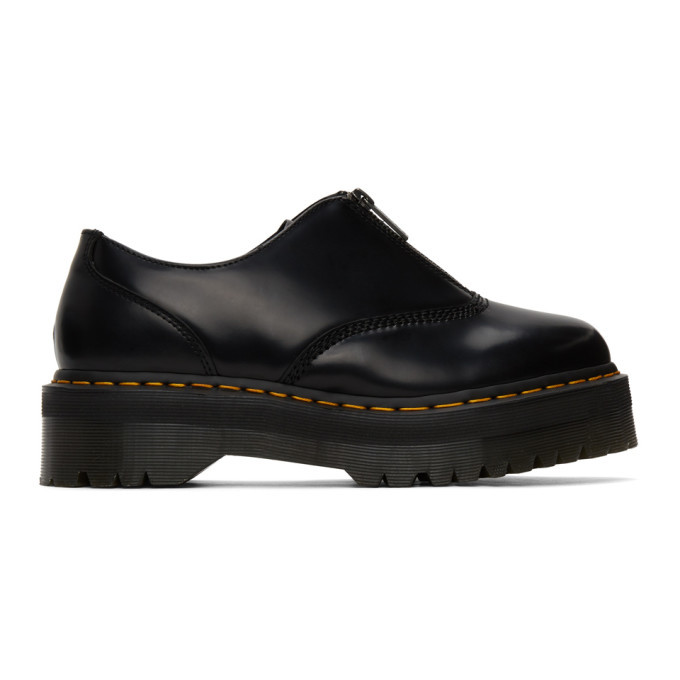 Dr. Martens Black 1461 Quad Zip Derbys Dr. Martens