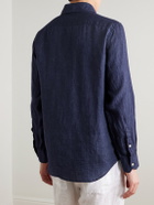 Frescobol Carioca - Antonio Linen Shirt - Blue