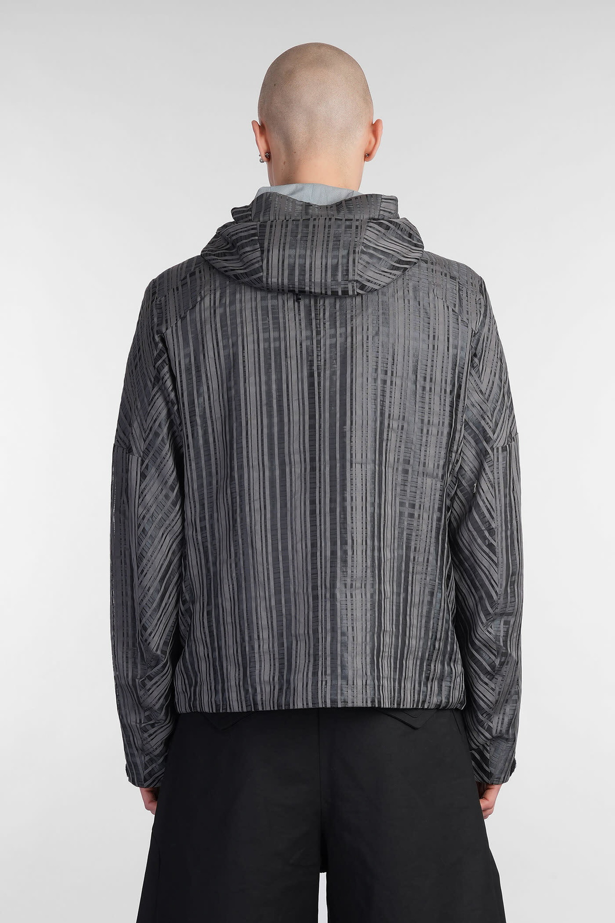 J.L-A.L Eon Jacket Casual Jacket In Grey Cotton J.L - A.L