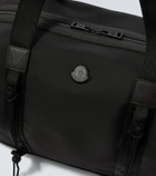Moncler Leather-trimmed duffel bag