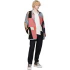 By Walid Multicolor Cashmere Repatch Miles Shirt Jacket