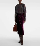 Dries Van Noten Grip Small leather tote bag