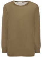 LEMAIRE - Seamless Wool & Silk Knit T-shirt