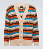 Alanui - Dancing Light crocheted wool-blend cardigan