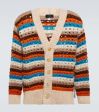 Alanui - Dancing Light crocheted wool-blend cardigan