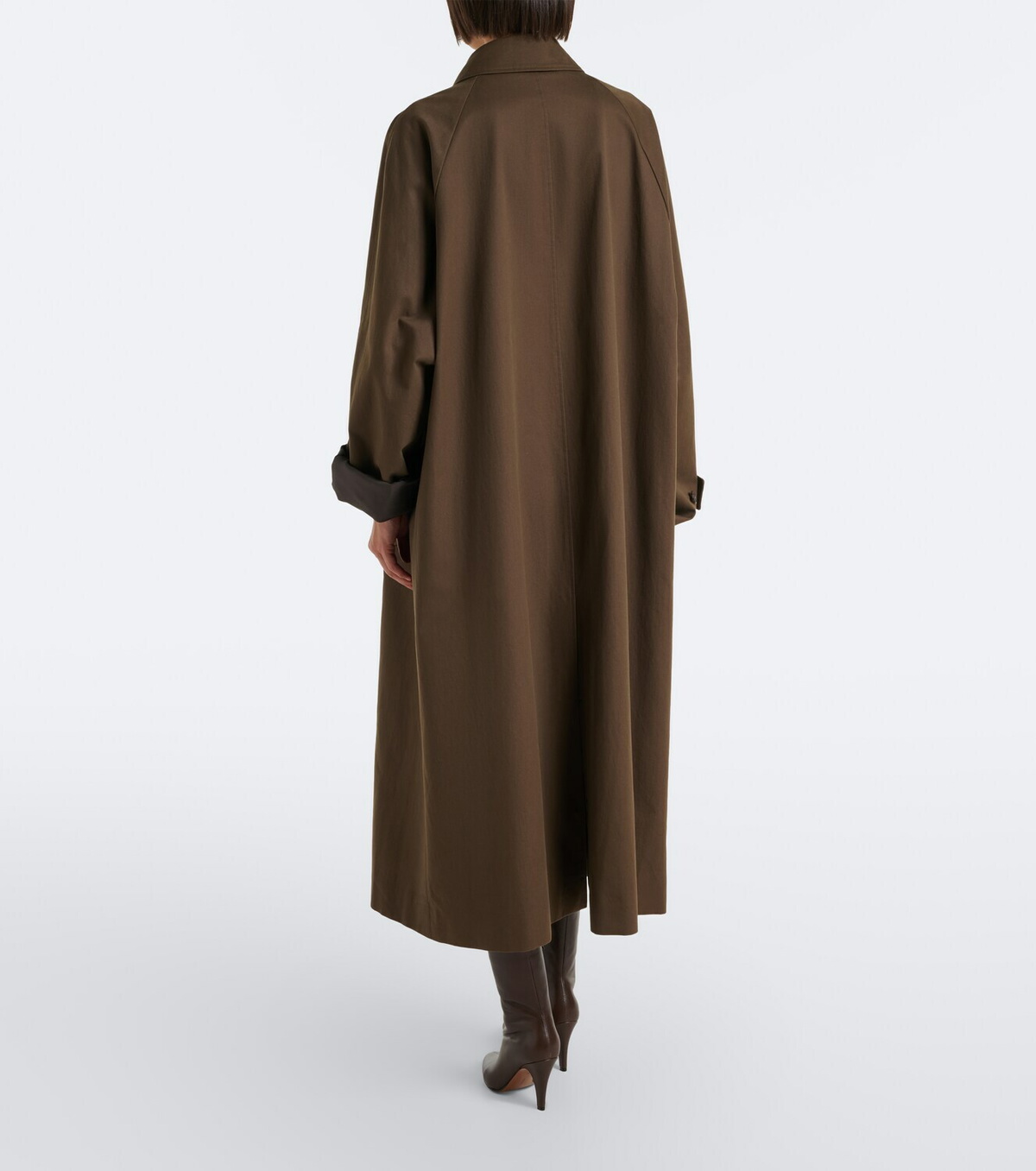 The Row Iza cotton gabardine coat