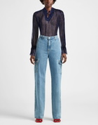 Gant Womens Top Midnight in Blue