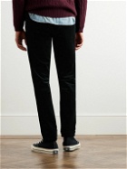Polo Ralph Lauren - Straight-Leg Cotton-Blend Corduroy Trousers - Black