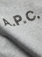 A.P.C. - Logo-Print Cotton-Jersey T-Shirt - White