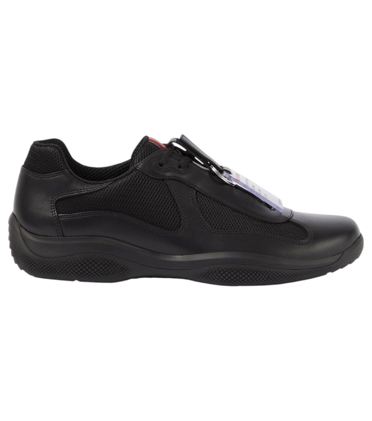 Prada Two-tone Nylon And Leather Prax 2.0 Sneakers Prada