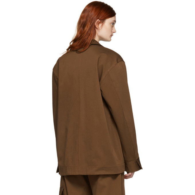 Nomia Brown Oversize Chore Jacket