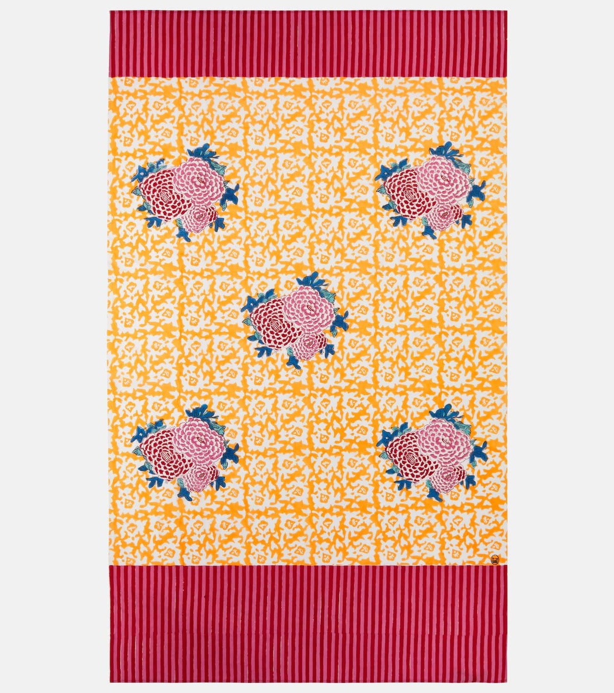 Lisa Corti Arabesque Corolla muslin beach towel