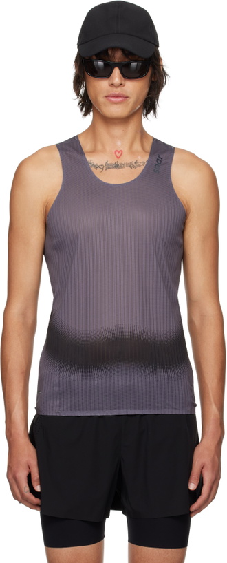 Photo: Soar Running Gray Race Tank Top