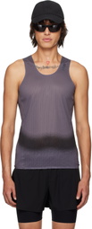 Soar Running Gray Race Tank Top