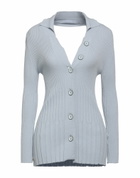 Manila Grace Womens Cardigan Sky in Blue