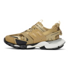 Balenciaga Gold Track Sneakers
