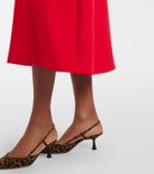 Emilia Wickstead Alexina wool crêpe midi dress