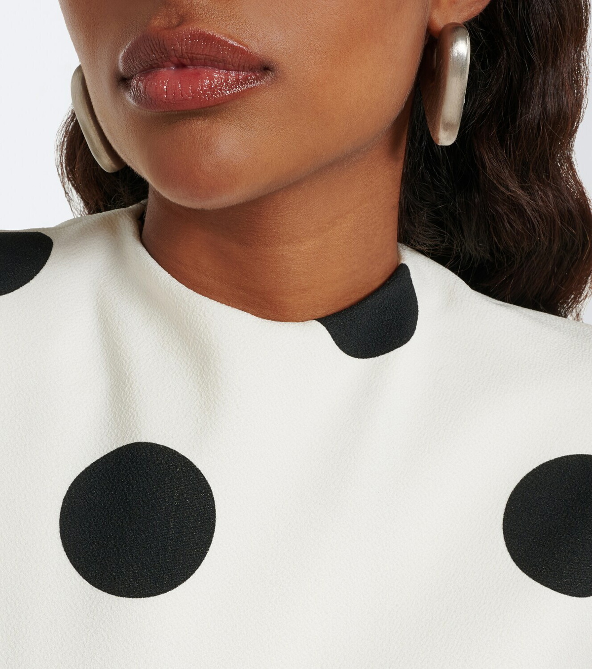 Jacquemus Coeur embellished earrings