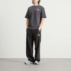 Karma8a Men's Rive Gaufre T-Shirt in Charcoal