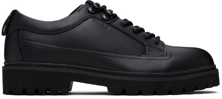 Photo: Hugo Black Lace-Up Derbys