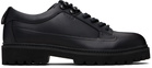 Hugo Black Lace-Up Derbys