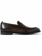 Officine Creative - Tulane leather loafers - Brown