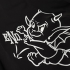 END. Gargoyle Chaser Zip Hoodie in Black