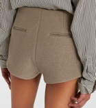 The Frankie Shop Vail virgin wool shorts