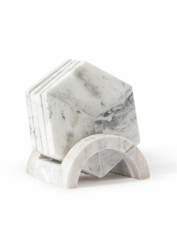 Photo: Soho Home - Clyde Set of Four Marble Coasters