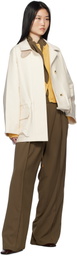 LE17SEPTEMBRE Off-White Cotton Traveller Jacket