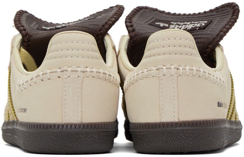 adidas gazelle silver green womens adidas x Wales Bonner adidas x Wales Bonner Burgundy Gazelle Pony Sneakers