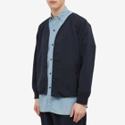 Nanamica Men's Alphadry Cardigan in Navy