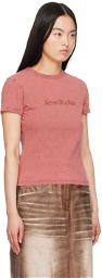 Acne Studios Red Blurred T-Shirt