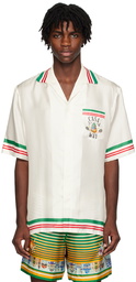 Casablanca White Printed Shirt