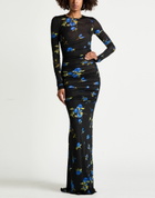 Blumarine Womens Maxi dress in Black