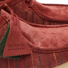 Clarks Originals Men's Wallabee Dancehall in Burgundy Combi