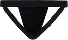 TOM FORD Black Cotton Jock Strap
