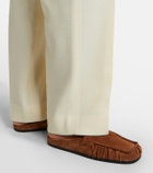 Blazé Milano Fox wool straight pants
