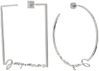 Jacquemus Silver 'Les Créoles' Earrings