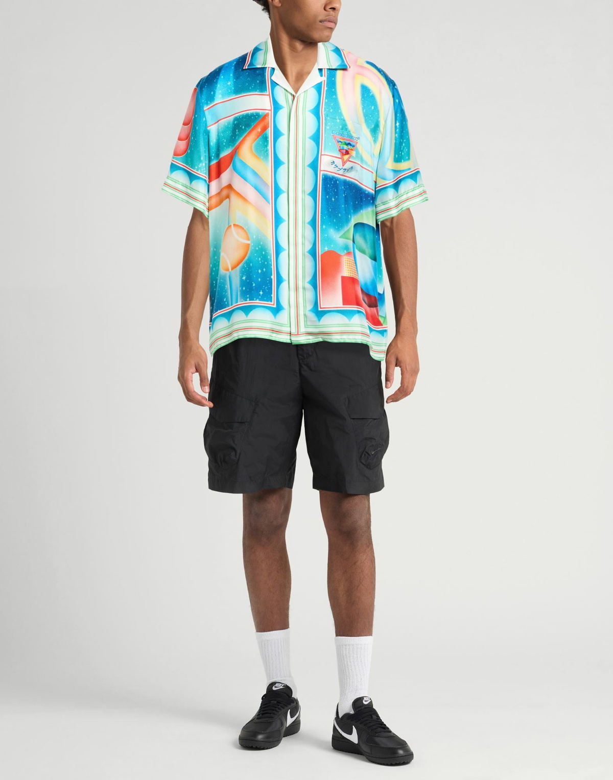Casablanca Mens Shirt Light in Blue