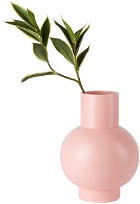 raawii Pink Strøm XL Earthenware Vase
