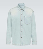 Ami Paris Ami De Coeur denim shirt