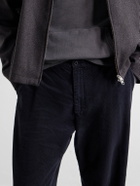 Neighborhood - Straight-Leg Cotton-Blend Corduroy Trousers - Black