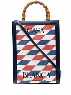 CASABLANCA - Casa Tote Canvas Handbag