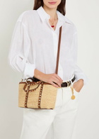 Valentino Garavani Mini Rockstud Raffia Tote bag - Natural - One Size