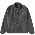 Danton Men's French Coverall Jacket in Black