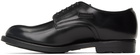 N.Hoolywood Black Leather Dress Derbys